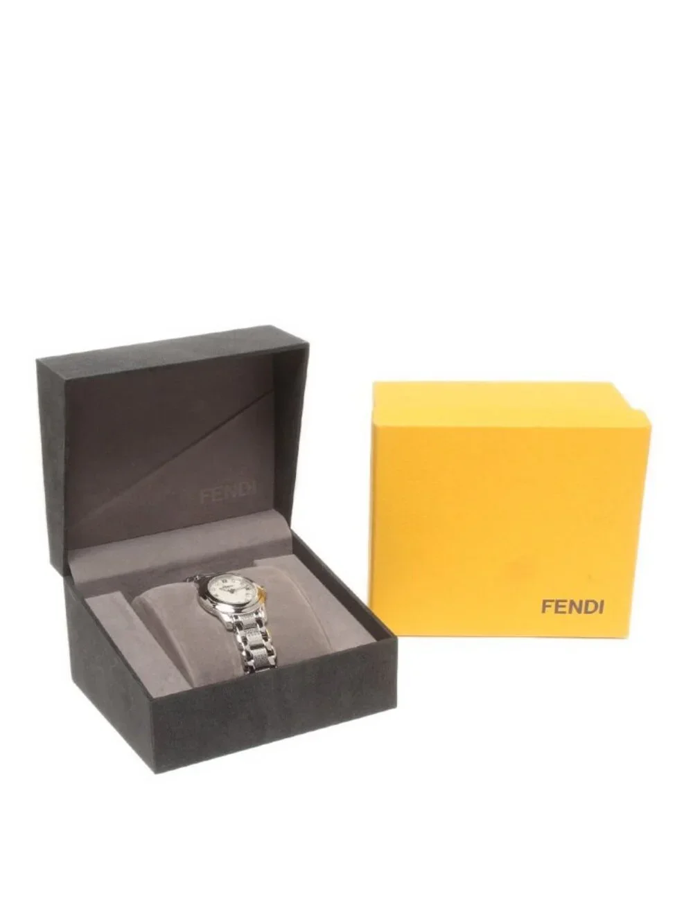 Fendi Watch Quartz Silver
